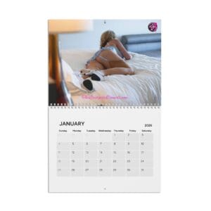 Bridgette Daniels Boudoir Pin-Up Calendar 2026